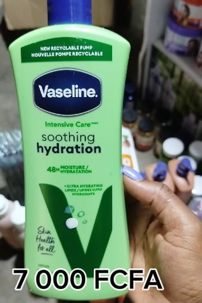 Lotion Vaseline du pack hydratation HAPPY UP